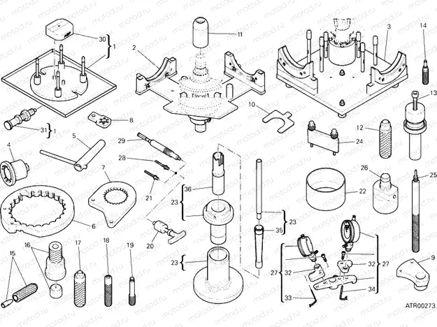01A - WORKSHOP SERVICE TOOLS » UNCLASSIFIED