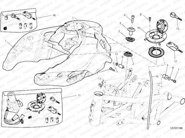 032 - FUEL TANK (1) » TANK/SEAT