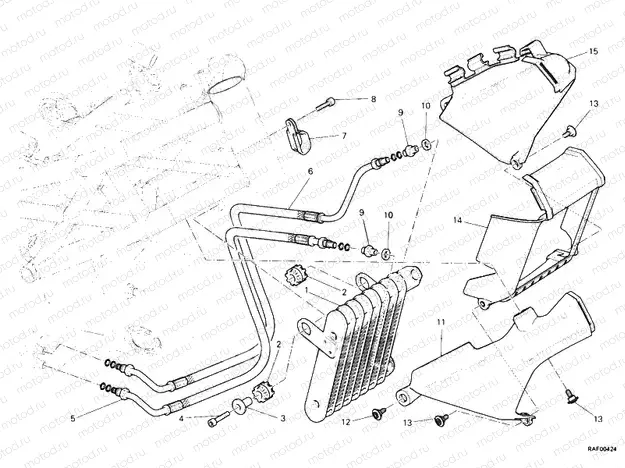 039 - OIL COOLER (1) » LUBRICATION SYSTEM