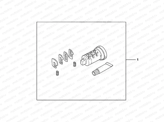088-85-00 CYL INNER SET 1 KEY