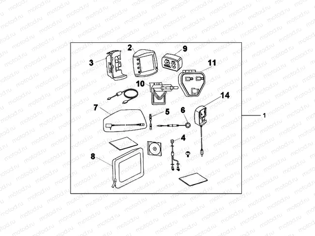 08A-40-01 MC NAVI UNIT KIT