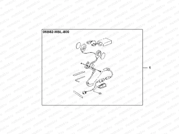 08B-82-01 HEADSET KIT