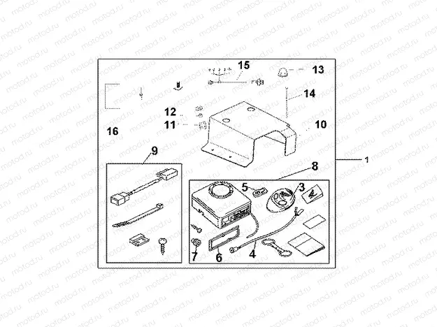 08E-55-01 AVERTO ALARM KIT