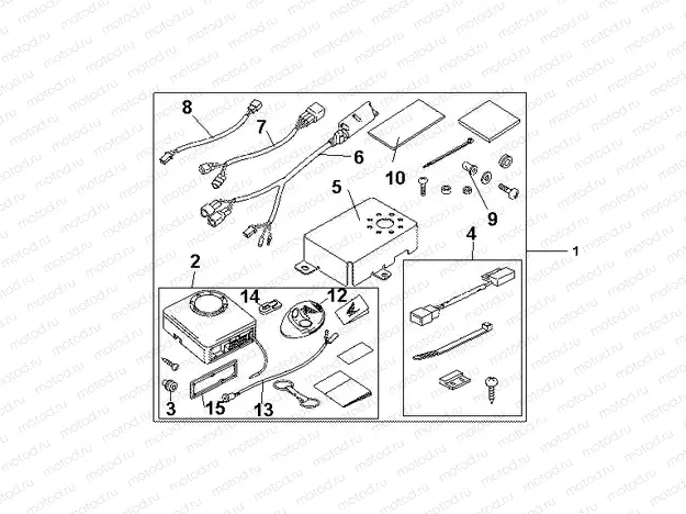 08E-55-01 G-KIT SECURITY SYS