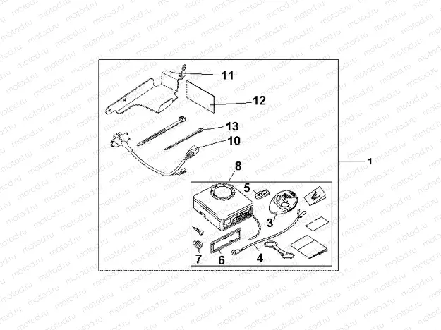 08E-55-02 KIT SECURITY SYSTEM
