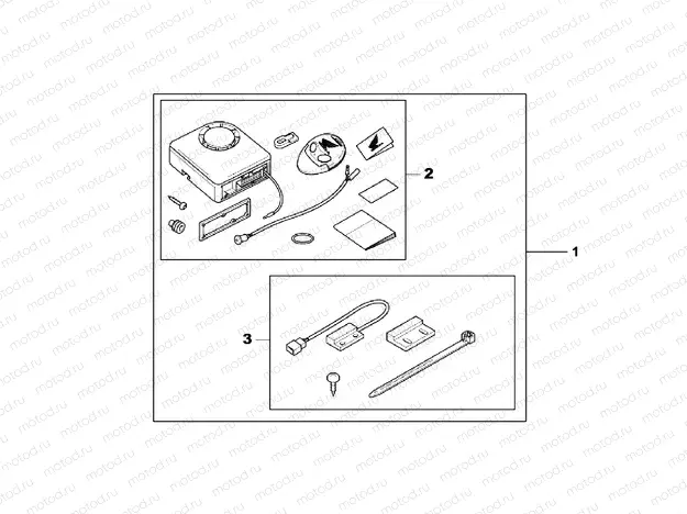 08E-72-01 KIT, ALARM SYS