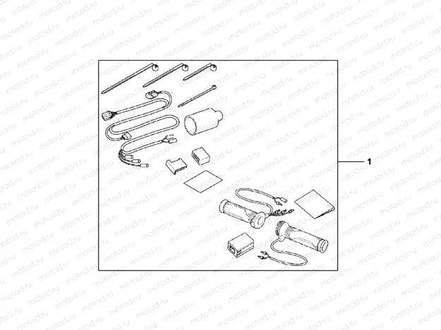 08E-73-01 KIT, GRIP HEATER A