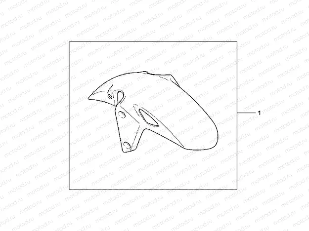 08F-70-01 FRONT MUDGUARD
