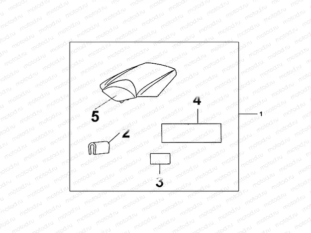 08F-70-01 KIT, SEAT C * NH196 *