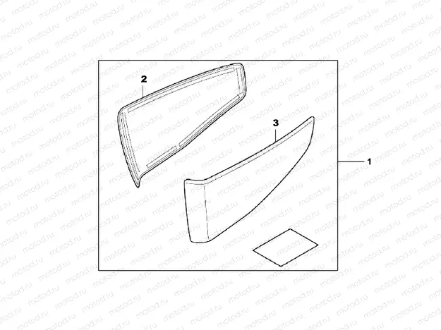 08F-70-02 KIT, PANNIER * R4C *