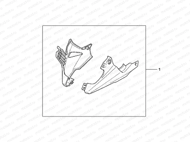 08F-72-01 BELLY PAN KIT