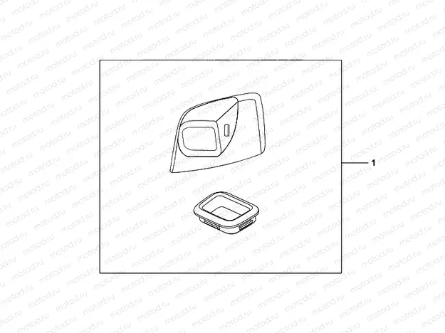 08F-73-01 RIGHT POCKET INNER LID