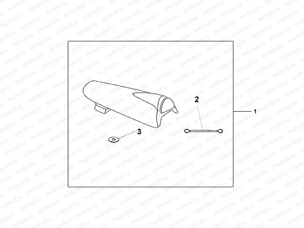 08F-74-06 SEAT COWL * PB284C *