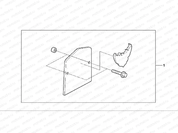 08F-75-03 BACKREST PLATE