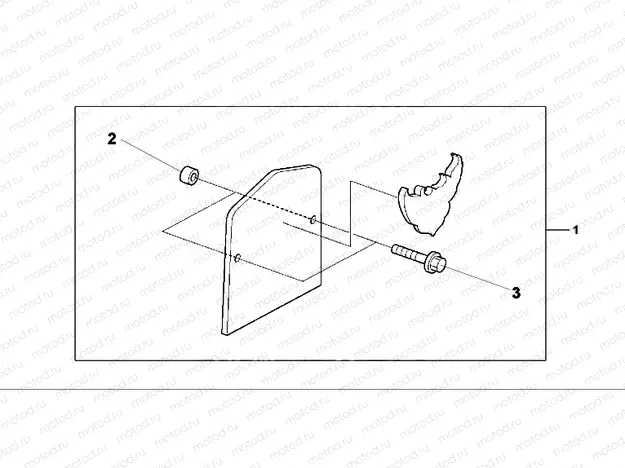 08F-75-04 BACKREST PLATE