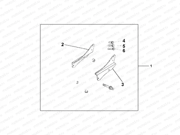 08F-75-04 BACKREST STAY