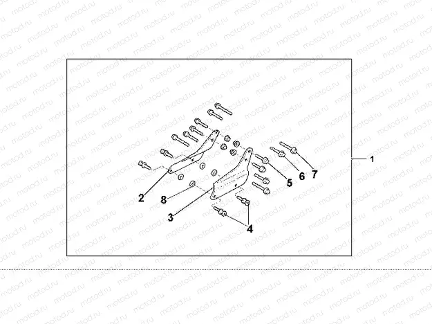 08F-75-04 BACKREST STAY