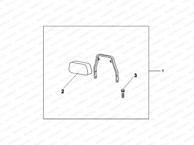 08F-75-04 CH BACKREST WHTH