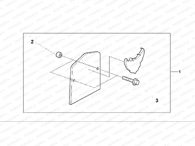 08F-75-05 BACKREST PLATE