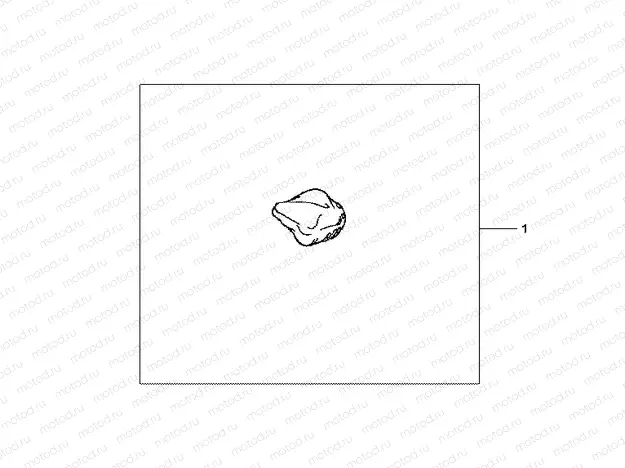 08F-80-02 STUD RR, SEAT CVR