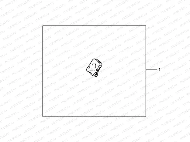 08F-80-03 STUD B / R PAD CVR