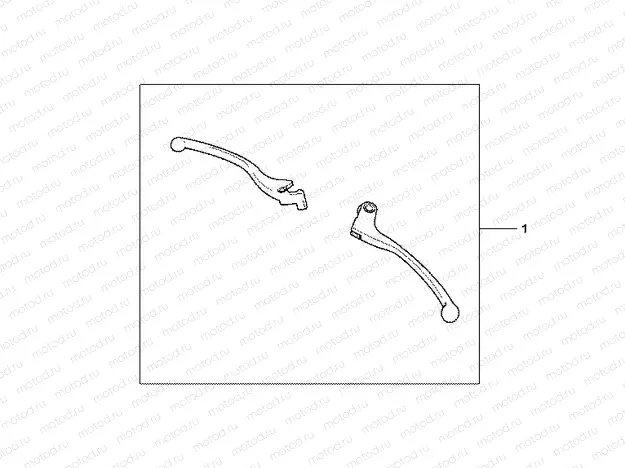 08F-81-02 CHRM LEVER KIT