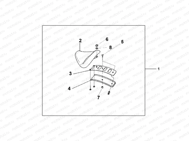 08F-82-01 SINGLE SEAT