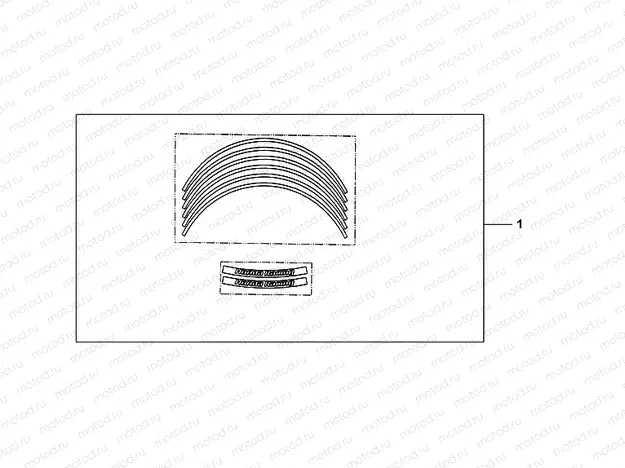 08F-84-08 KIT WHEEL STICKER