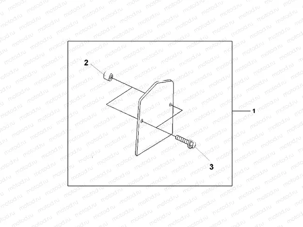 08F-85-04 BACKREST PLATE