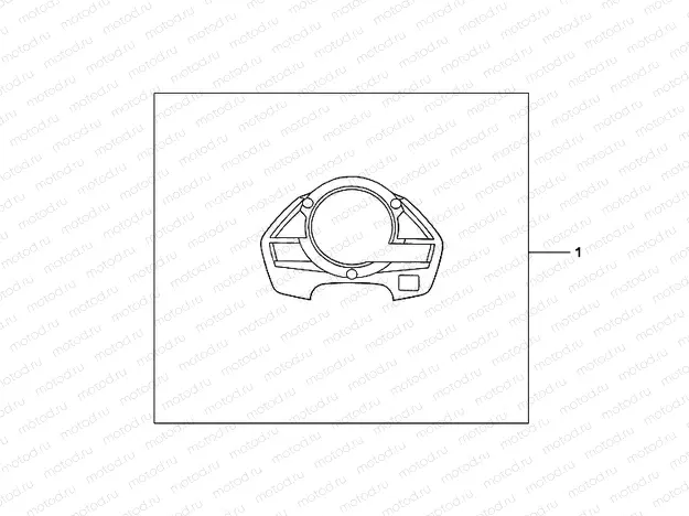 08F-86-02 METER PANEL