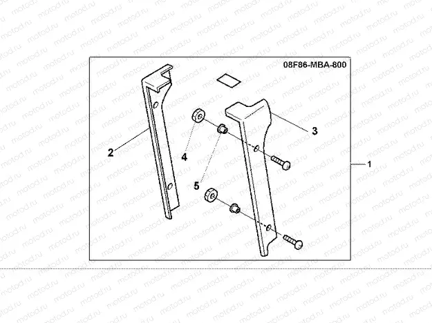 08F-86-02 RADIATOR COVER