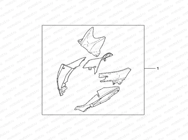 08F-87-01 TANK COVER SET