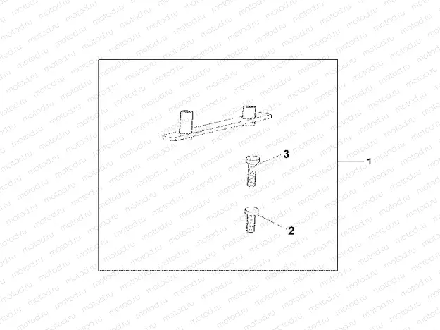 08L-13-01 RR TRUNK STAY SET