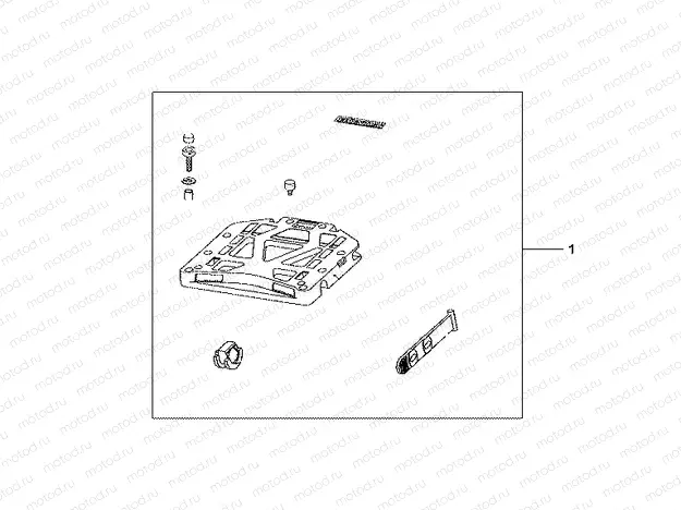 08L-42-01 REAR BASE CARRIER