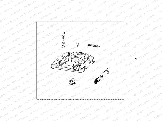 08L-42-01 REAR BASE CARRIER