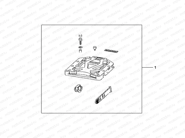 08L-42-01 REAR BASE CARRIER