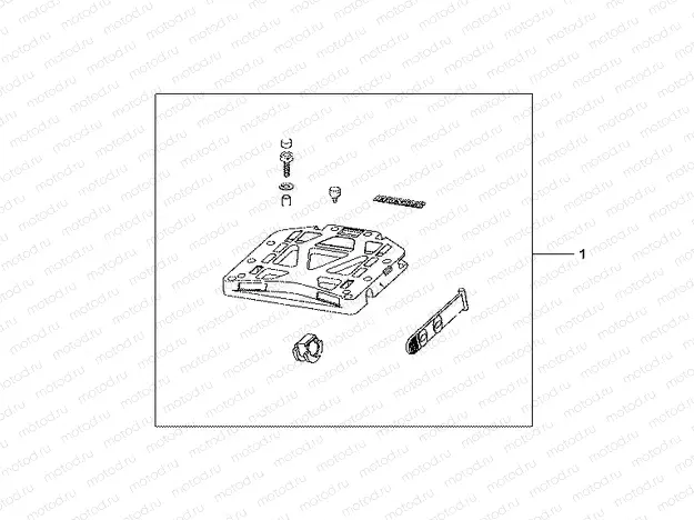 08L-42-01 REAR BASE CARRIER