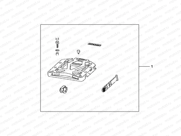 08L-42-01 REAR BASE CARRIER