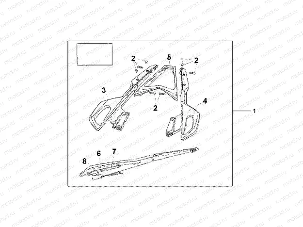 08L-42-01 REAR CARRIER