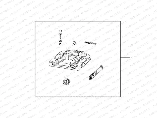 08L-42-02 REAR BASE CARRIER