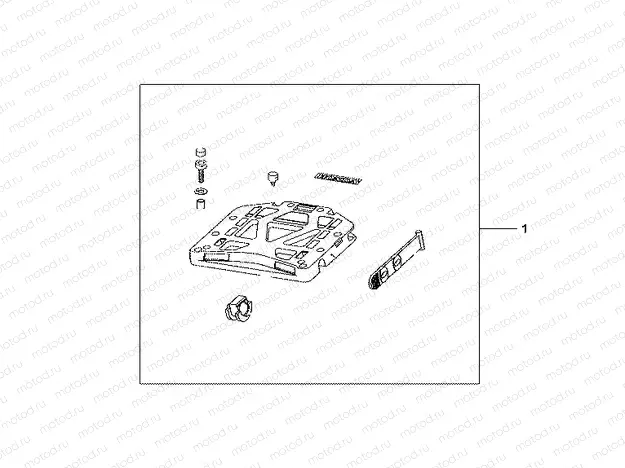 08L-42-02 REAR BASE CARRIER