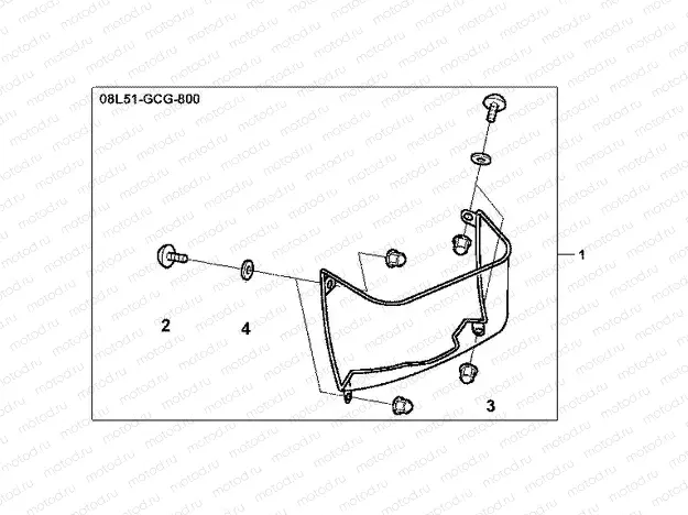 08L-51-01 MESH INNER RACK SG