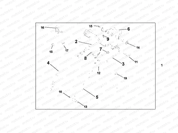 08L-51-04 PANNIER STAY SET