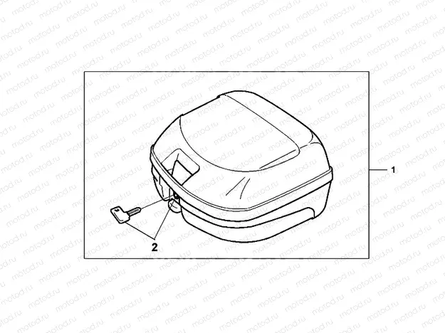 08L-52-01 TOP BOX 26L