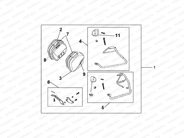 08L-52-05 KIT PANNI * NHA64P *