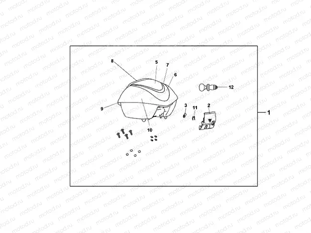 08L-55-03 TOPBOX * PB351P *