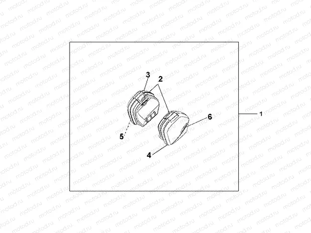 08L-55-12 PANNIER SET