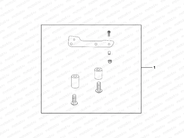 08L-56-01 REAR SEAT BAG ATT KIT