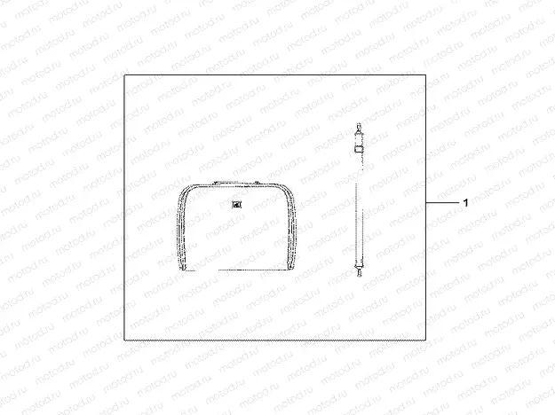 08L-56-02 TOP BOX INNER BAG