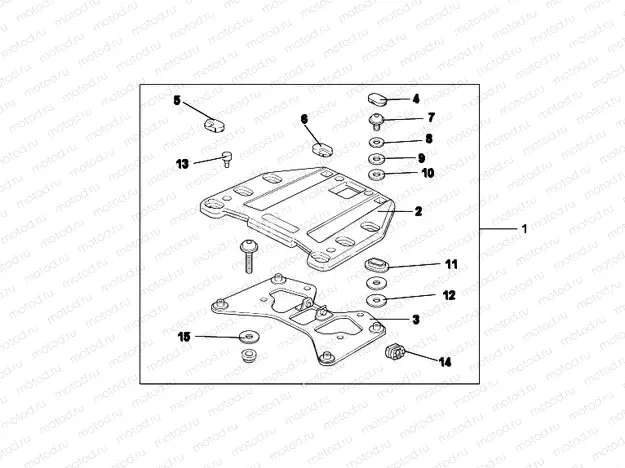 08L-73-01 KIT, CARRIER BRKT